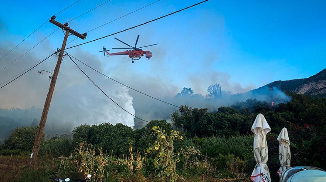 Φωτιά στην Κεφαλονιά