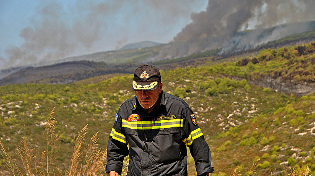 Φωτιά στη Ζάκυνθο