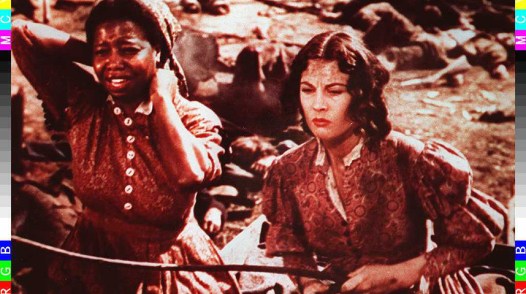 Σκηνή από την ταινία «Όσα παίρνει ο άνεμος»