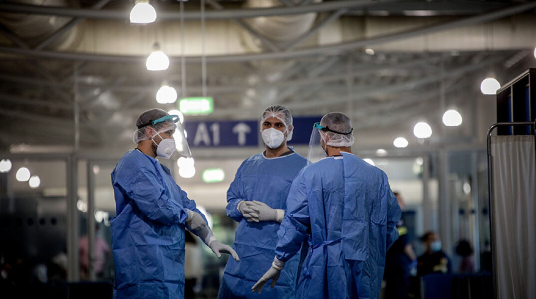 ΕΛΕΓΧΟΙ ΕΠΙΒΑΤΩΝ ΑΠΟ ΤΟ ΕΞΩΤΕΡΙΚΟ ΓΙΑ ΤΟΝ ΕΝΤΟΠΙΣΜΟ ΚΡΟΥΣΜΑΤΩΝ ΚΟΡΟΝΟΪΟΥ ΣΤΟΝ ΔΙΕΘΝΗ ΑΕΡΟΛΙΜΕΝΑ ΑΘΗΝΩΝ "ΕΛ. ΒΕΝΙΖΕΛΟΣ" 