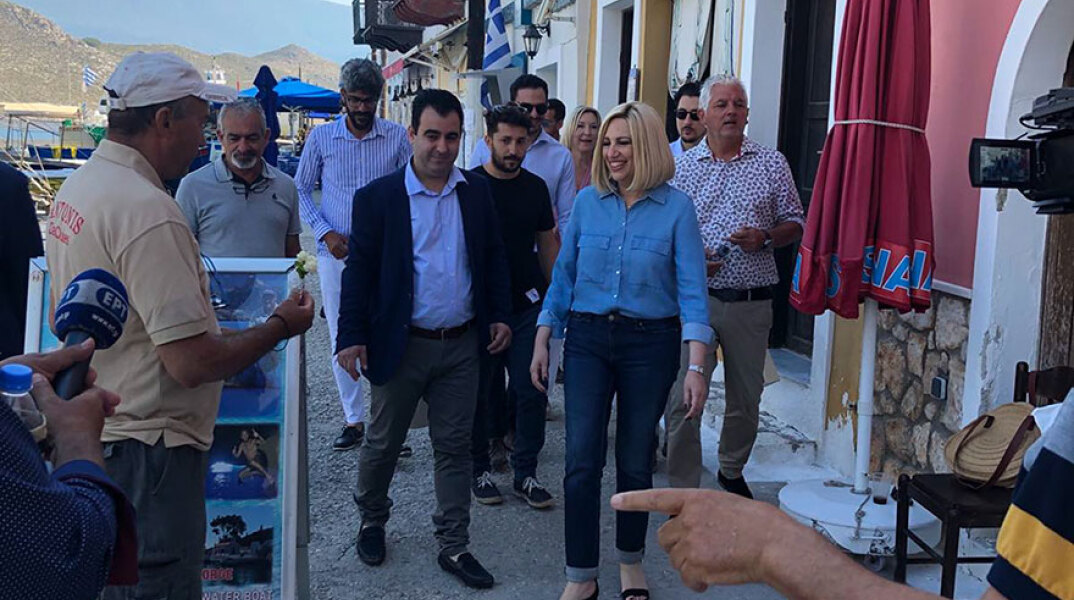 Περιοδεία Φώφης Γεννηματά στο Καστελόριζο 