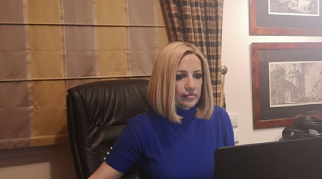 Η πρόεδρος του Κινήματος Αλλαγής Φώφη Γεννηματά