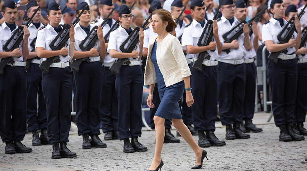 Η υπουργός Άμυνας της Γαλλίας Φλοράνς Παρλί