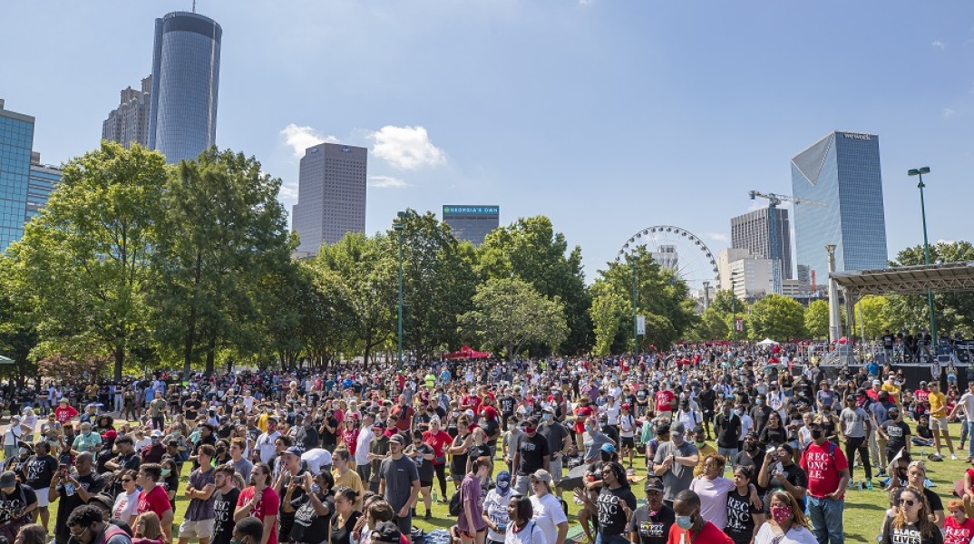 Συγκένρωση κόσμου στην Ατλάντα