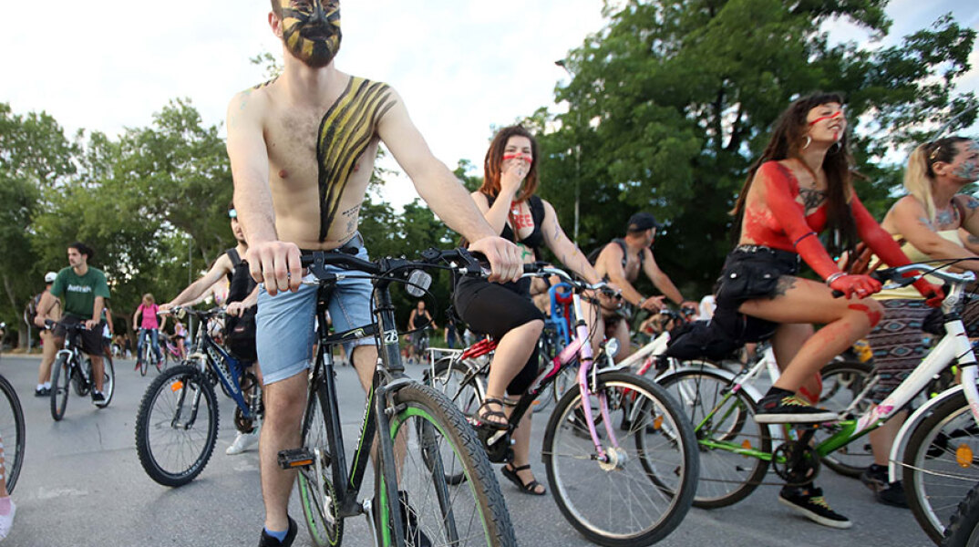 Γυμνή ποδηλατοδρομία © EUROKINISSI/ΜΟΤΙΟΝΤΕΑΜ/ΓΙΩΡΓΟΣ ΚΩΝΣΤΑΝΤΙΝΙΔΗΣ