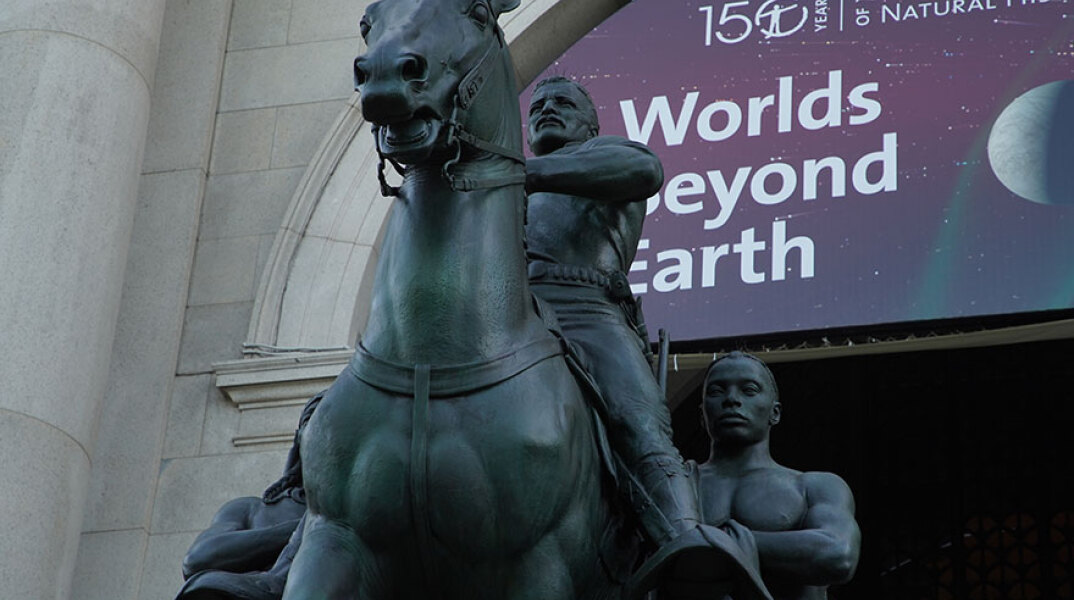 Ο έφιππος Ρούζβελτ στο Μουσείο Φυσικής Ιστορίας 