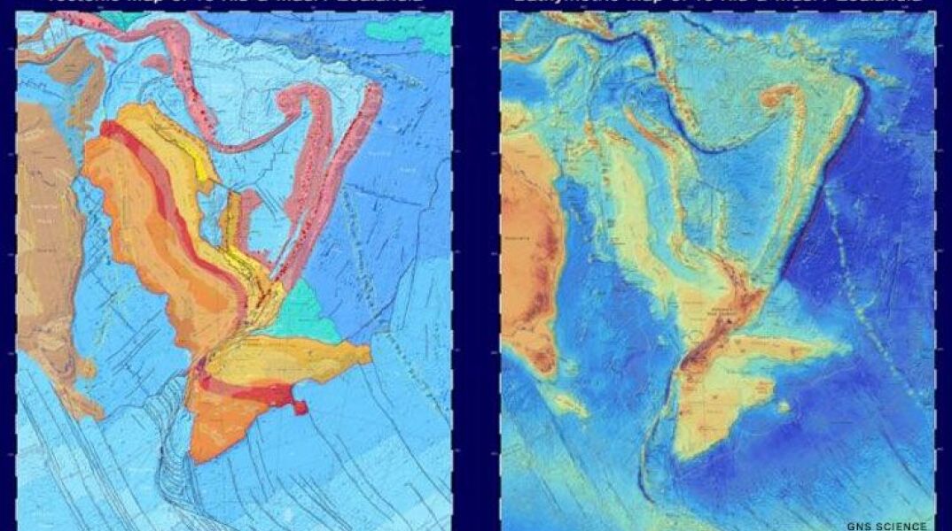 Πριν από 85 εκατομμύρια χρόνια η Zealandia ήταν ενωμένη με την Αυστραλία και την Ανταρκτική