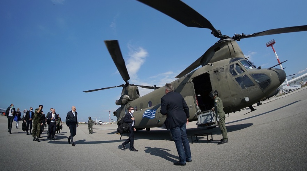 Ελικόπτερο - Έβρος - Δέδνιας