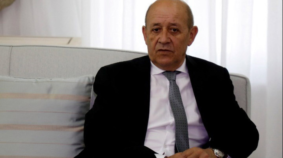 Ο Γάλλος υπουργός Εξωτερικών Ζαν-Υβ Λε Ντριάν