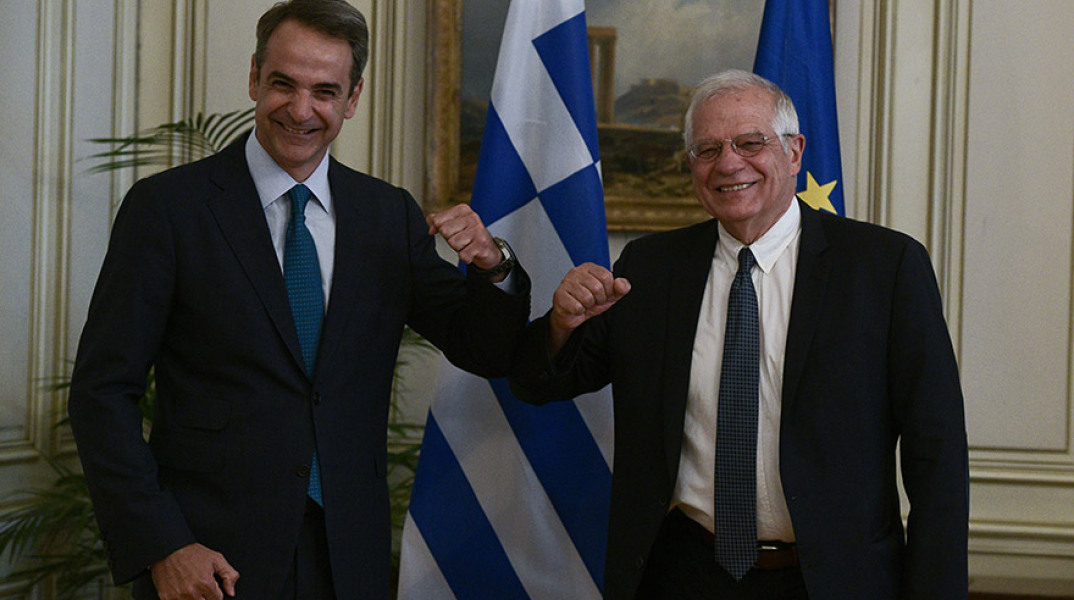 ΚΥΡΙΑΚΟΣ ΜΗΤΣΟΤΑΚΗΣ ΚΑΙ ΖΟΖΕΠ ΜΠΟΡΕΛ ΣΤΟ ΜΕΓΑΡΟ ΜΑΞΙΜΟΥ