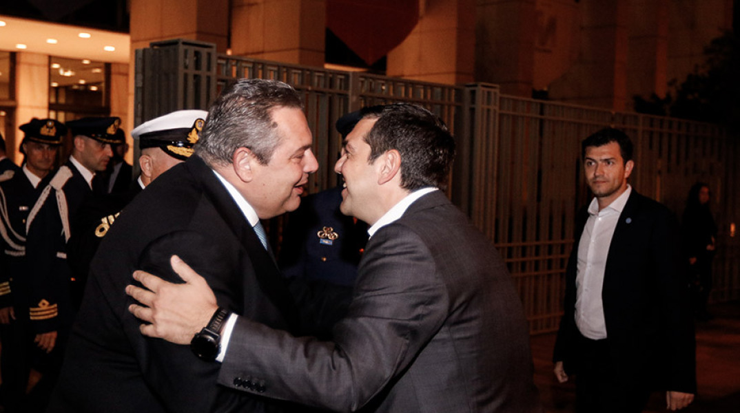 Αλέξης Τσίπρας - Πάνος Καμμένος 