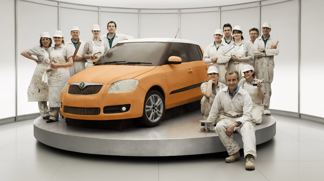 Διαφήμιση αυτοκινήτου Skoda 