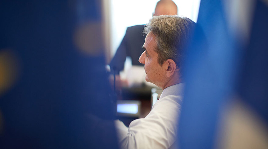 Ο πρωθυπουργός Κυριάκος Μητσοτάκης