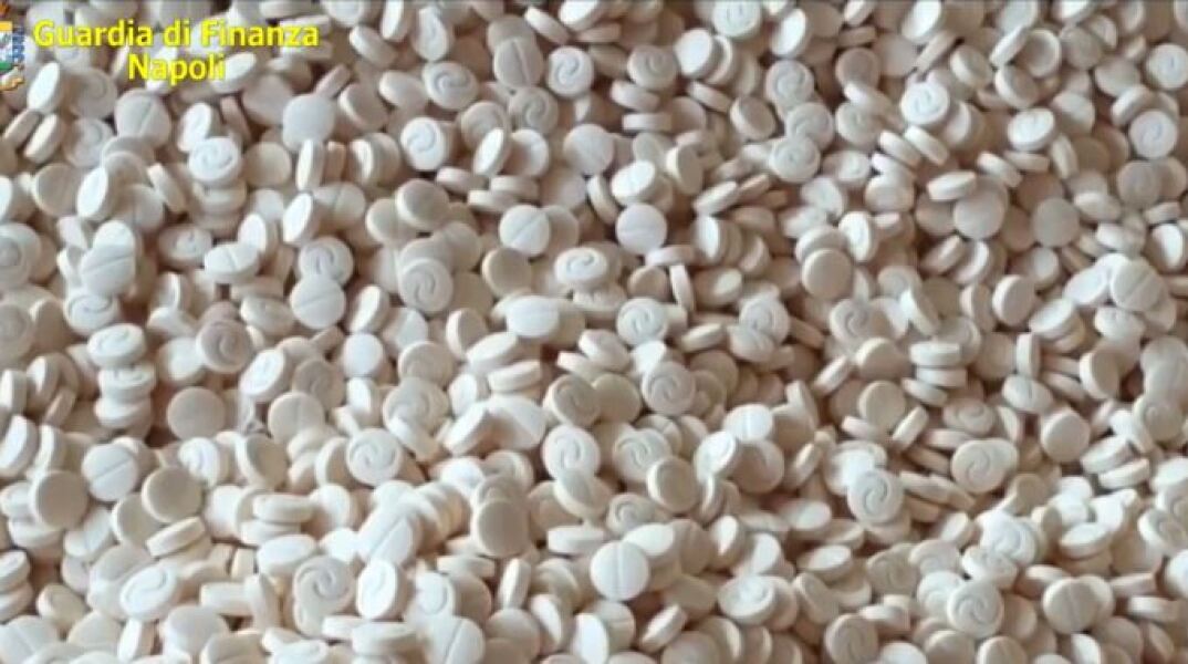 Συνολικά κατασχέθηκαν 14 τόνοι χαπιών αμφεταμίνης 