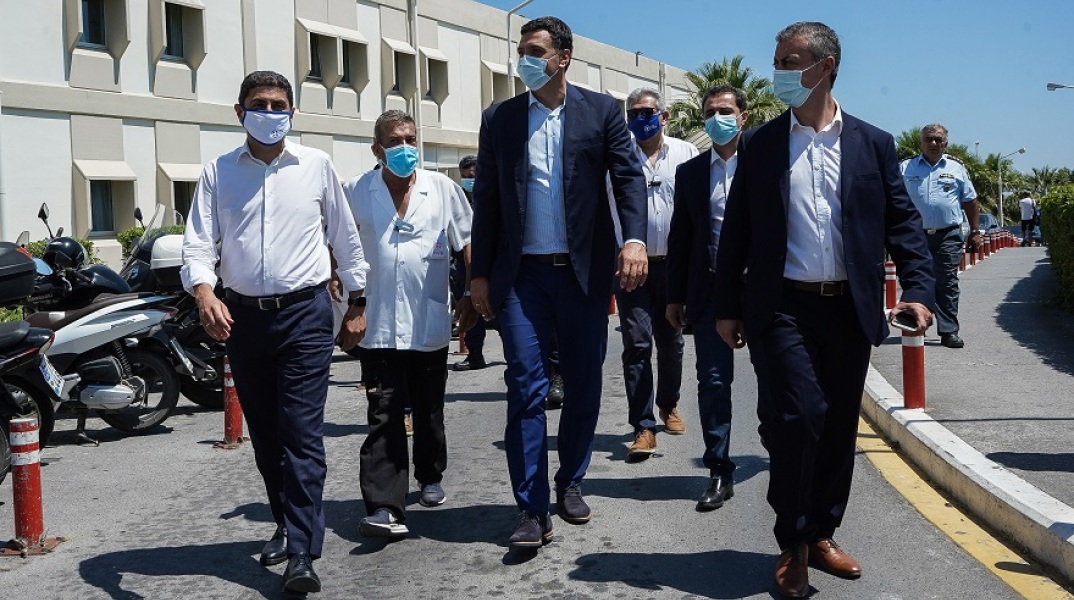 ΕΠΙΣΚΕΨΗ ΚΙΚΙΛΙΑ ΣΤΟ ΠΑΝΕΠΙΣΤΗΜΙΑΚΟ ΓΕΝΙΚΟ ΝΟΣΟΚΟΜΕΙΟ ΗΡΑΚΛΕΙΟΥ