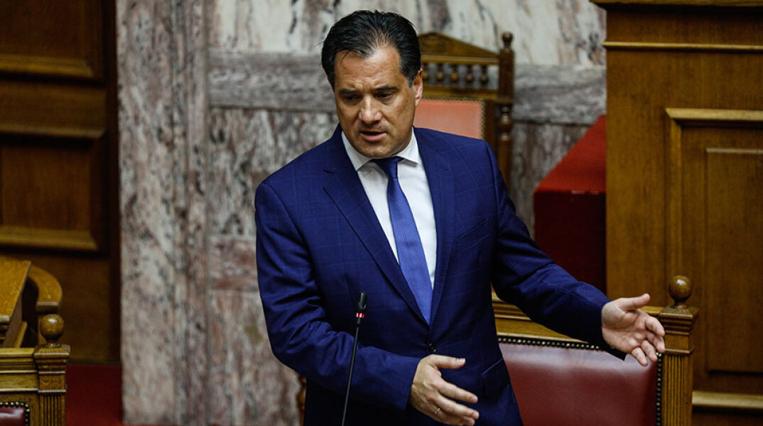 Άδωνις Γεωργιάδης, υπουργός Ανάπτυξης και Επενδύσεων