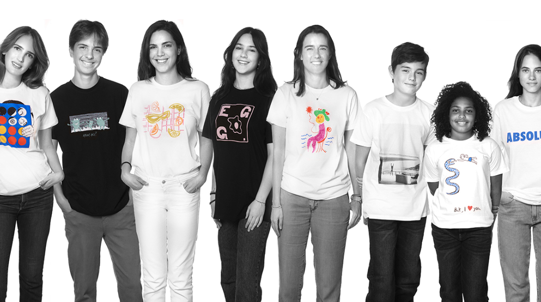 «Together We Create»: Οκτώ έλληνες καλλιτέχνες δημιουργούν συλλεκτικά t-shirts με στόχο να προσφέρουν στο έργο της Ένωσης «Μαζί για το Παιδί»