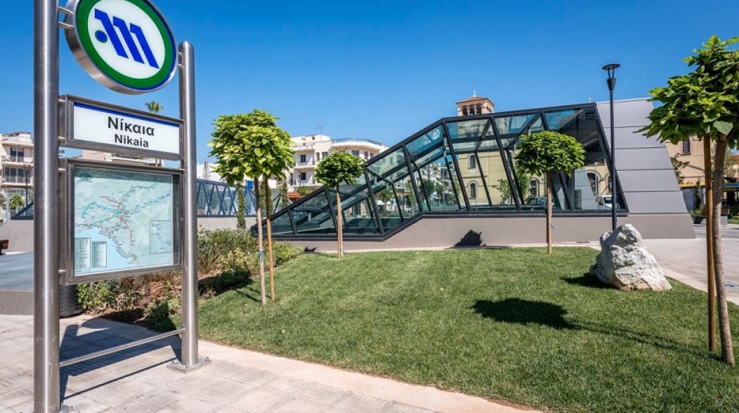 O νέος σταθμός του μετρό στη Νίκαια 