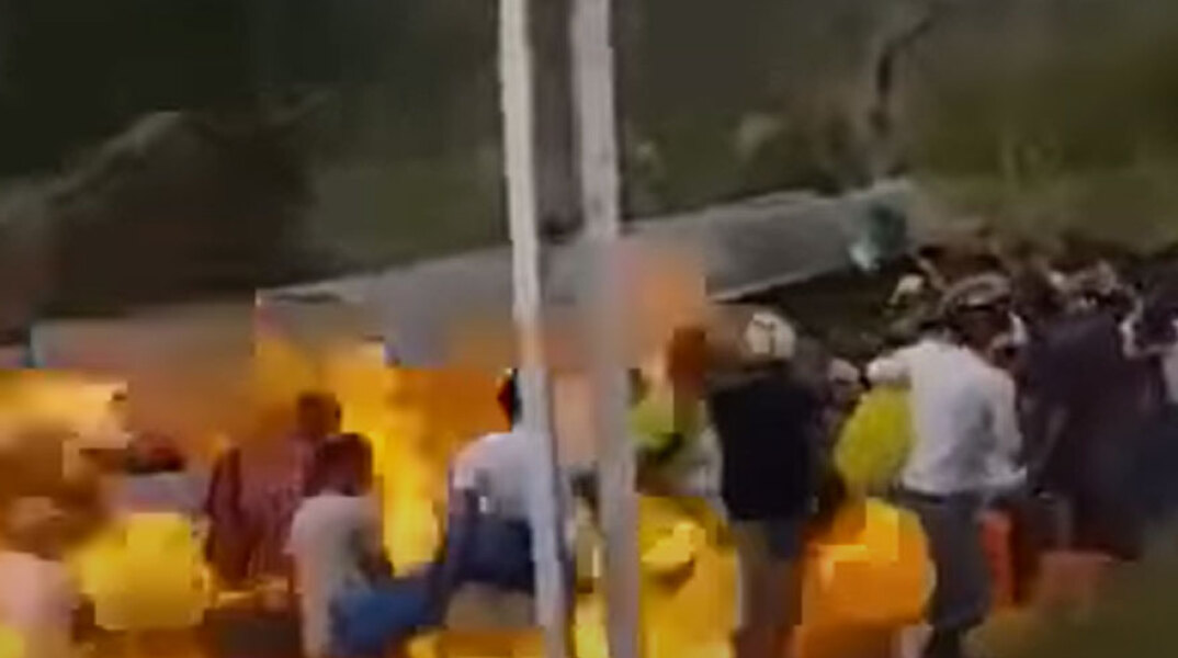 Επτά νεκροί από την έκρηξη βυτιοφόρου στην Κολομβία