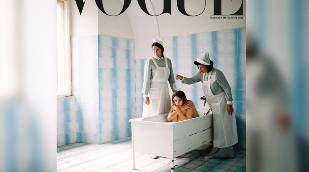 Το εξώφυλλο της πορτογαλικής Vogue για την ψυχική υγεία 