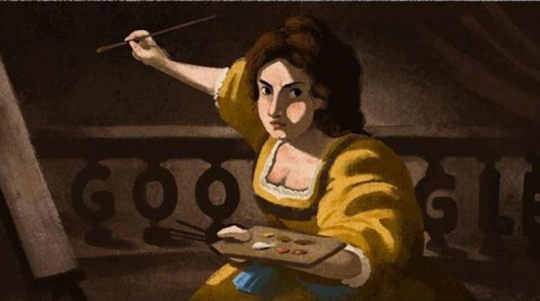 Στο σημερινό doodle της google η Αρτεμίζια Τζεντιλέσκι