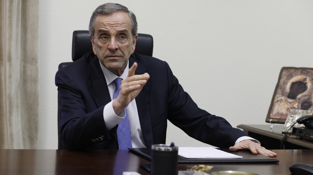 Ο πρώην πρωθυπουργός Αντώνης Σαμαράς