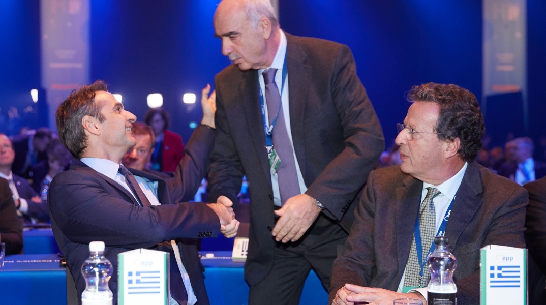 Κυριάκος Μητσοτάκης, Ευάγγελος Μεϊμαράκης, Γιώργος Κύρτσος