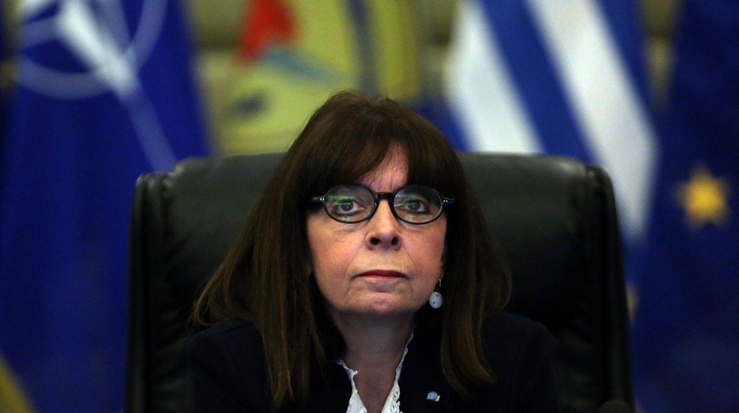 Η Πρόεδρος της Δημοκρατίας Κατερίνα Σακελλαροπούλου