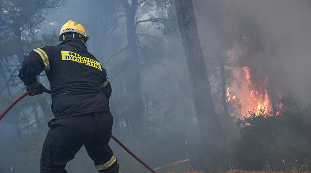 Φωτιά - Πυροσβέστης