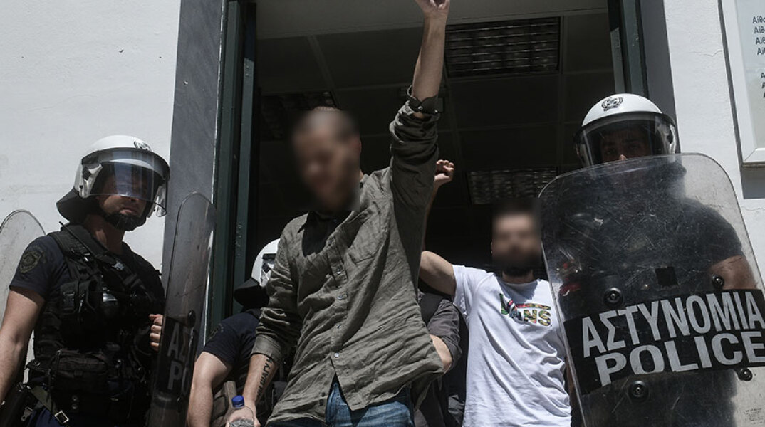 Eλεύθεροι οι συλληφθέντες στην πορεία της προηγούμενης Πέμπτης