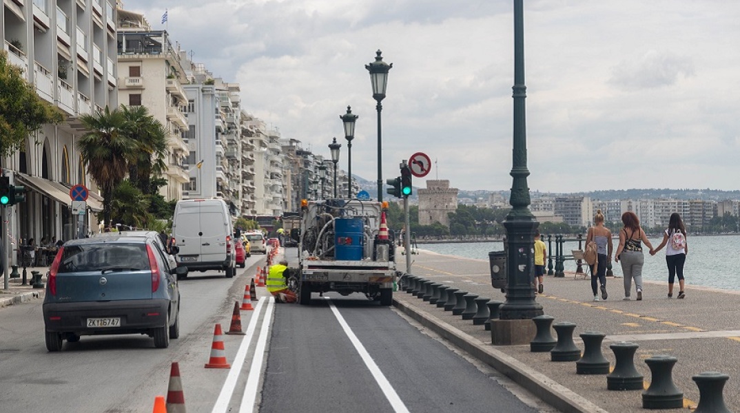 Έργα στη Λεωφόρο Νίκης