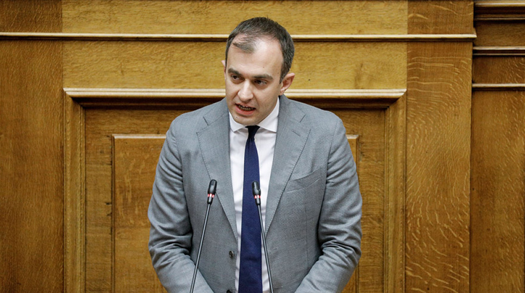 Ο βουλευτής της ΝΔ και γραμματέας Διεθνών Σχέσεων του κόμματος, Τάσος Χατζηβασιλείου 