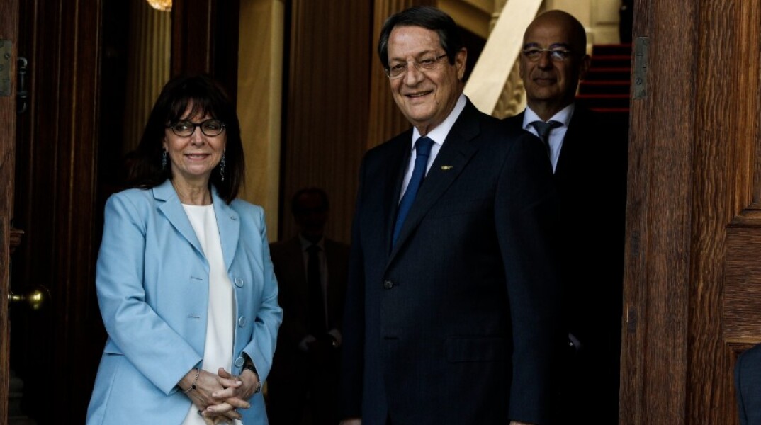 Η Κατερίνα Σακελλαροπούλου και ο Νίκος Αναστασιάδης