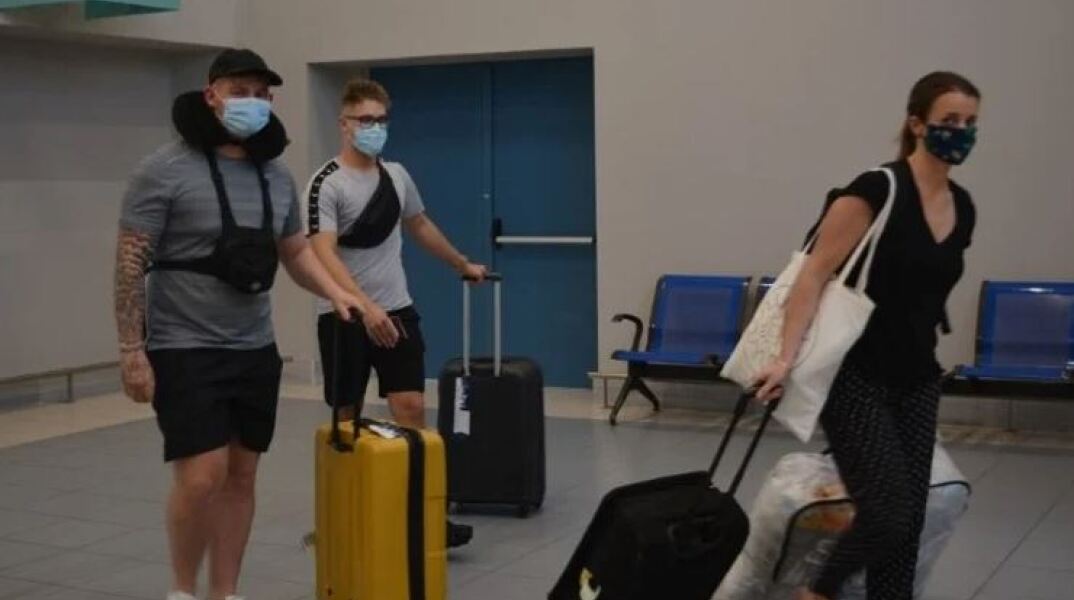 Τουρίστες στην Ζάκυνθο 