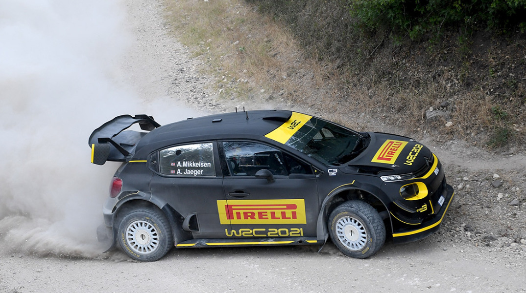 WRC Δοκιμές Pirelli