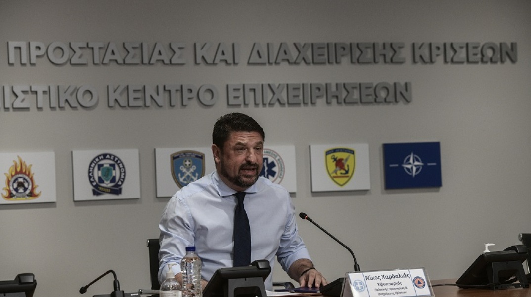 Χαρδαλιάς στην ενημέρωση για τον κορωνοϊό