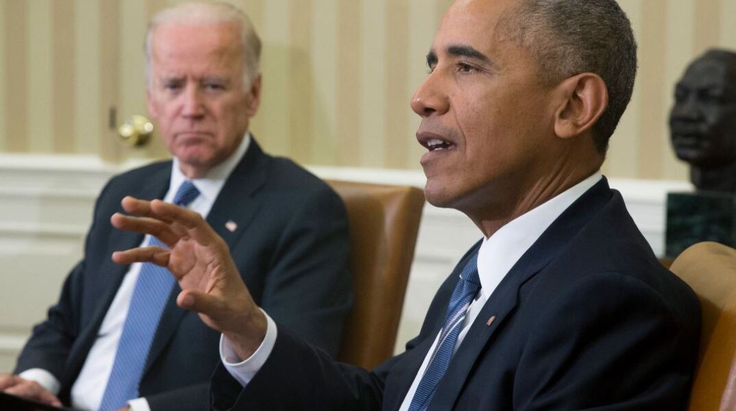 Μπάρακ Ομπάμα και Τζο Μπάιντεν 
