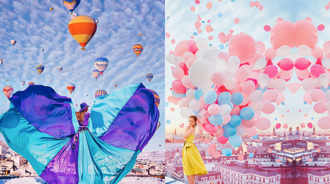 Kristina Makeeva: η φωτογράφος του instagram που συνδυάζει την μόδα με το ταξίδι στον λογαριασμό της.