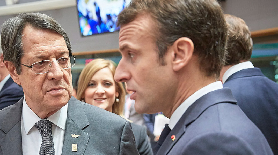 Νίκος Αναστασιάδης - Εμανουέλ Μακρόν 