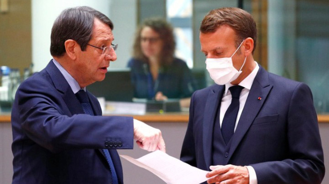 Νίκος Αναστασιάδης - Εμανουέλ Μακρόν