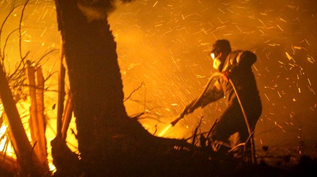 Φωτιά στις Κεχριές 