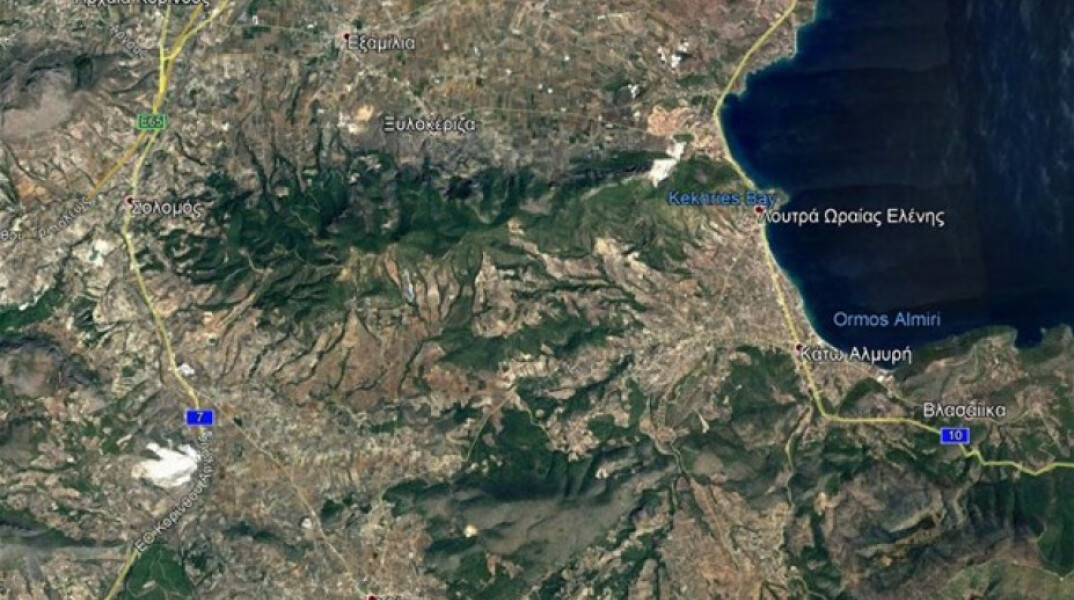 Φωτιά στις Κεχριές 