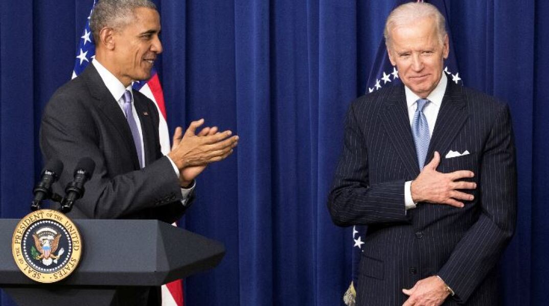 Μπάρακ Ομπάμα και Τζο Μπάιντεν 