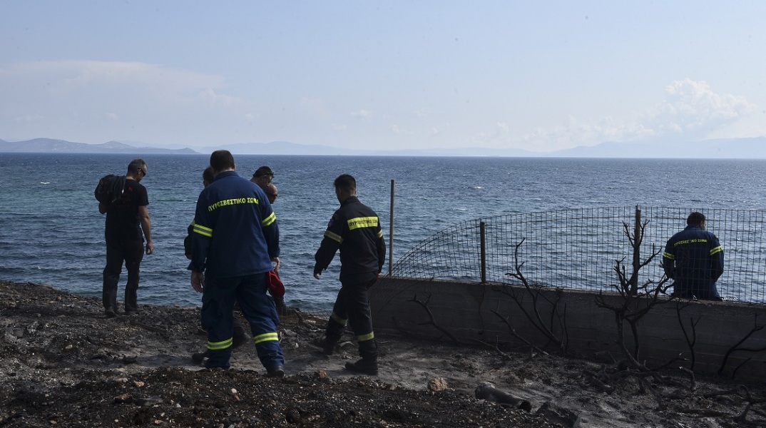 Το οικόπεδο στην περιοχή Μάτι όπου βρέθηκαν νεκροί 26 άνθρωποι