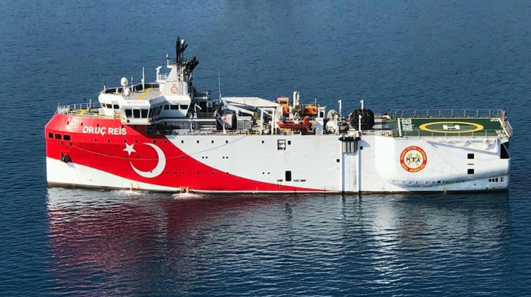 Το τουρκικό πλοίο Oruc Reis