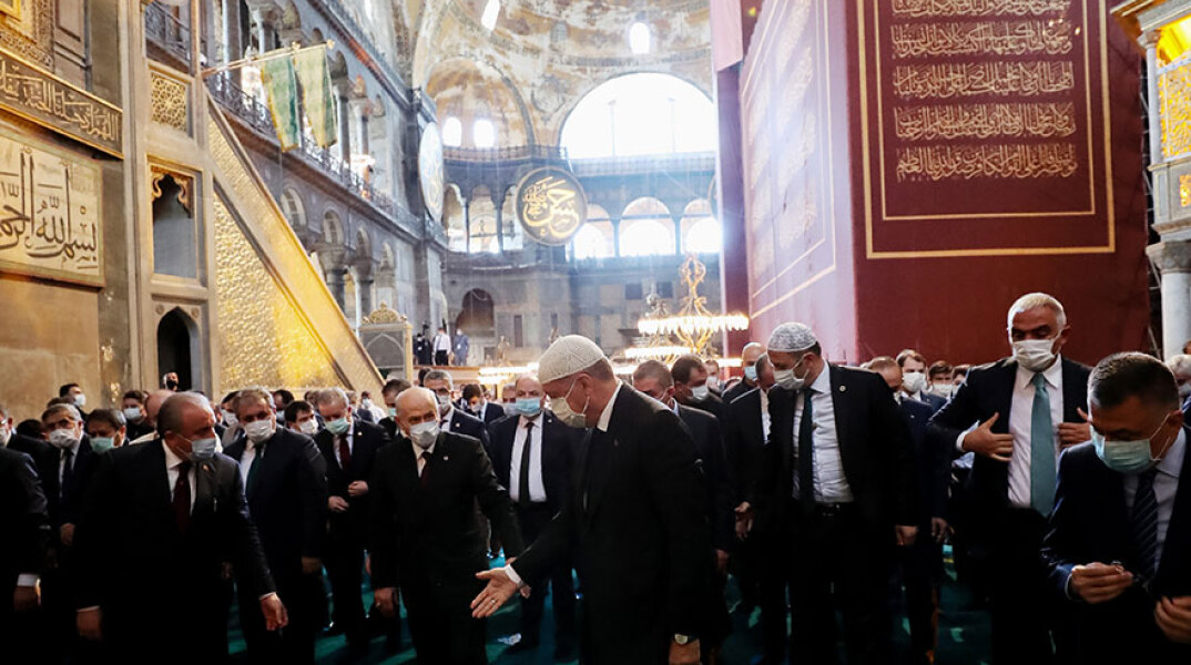 Αυστρία κατά Ερντογάν: Ο Τούρκος πρόεδρος εργαλειοποιεί πολιτικά την Αγία Σοφία και τη μετατροπή της σε τζαμί
