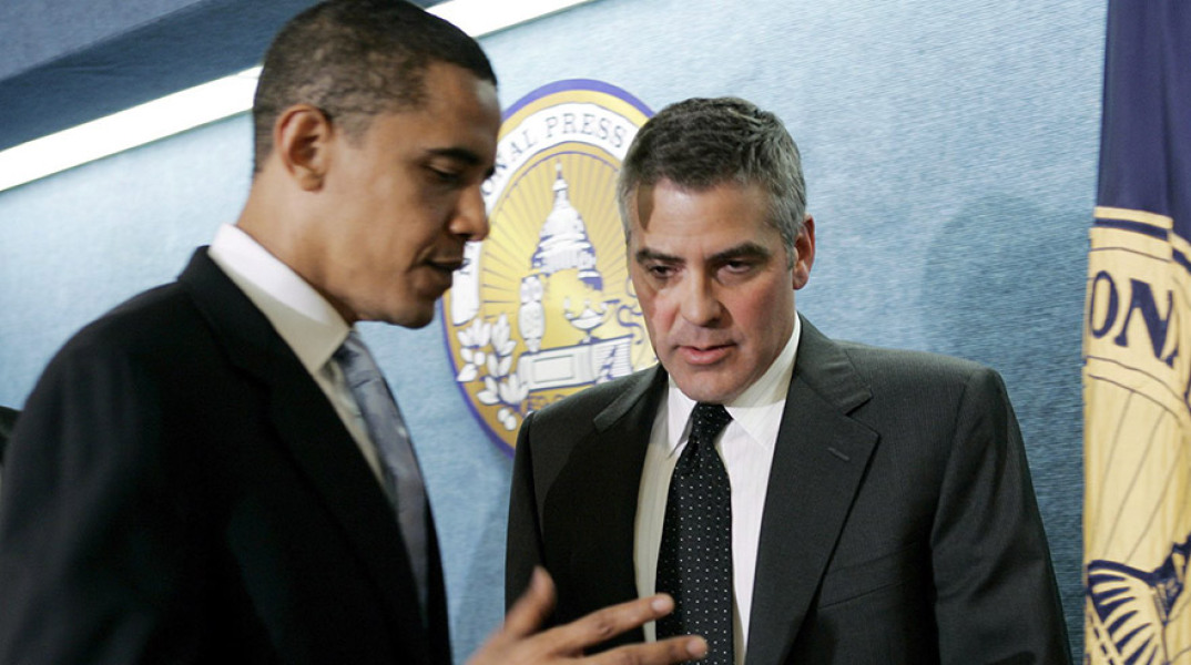 Μπαράκ Ομπάμα - Τζορτζ Κλούνεϊ 