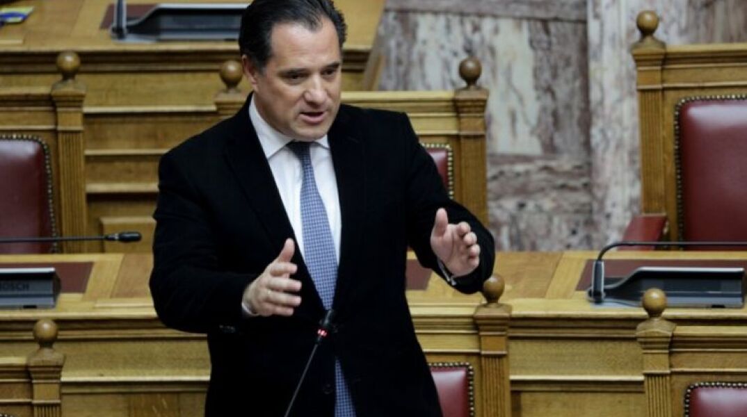 Ο υπουργός Ανάπτυξης και Επενδύσεων, Άδωνις Γεωργιάδης 