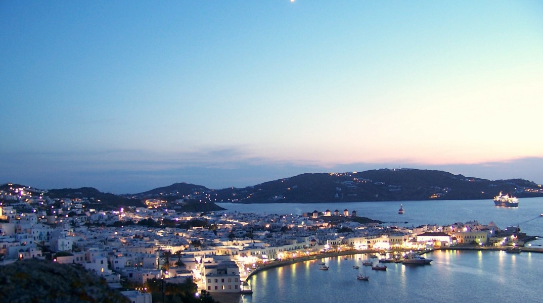Το νησί της Μυκόνου 