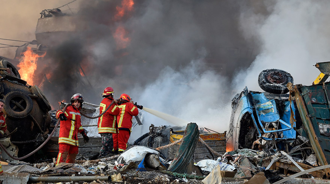 Φονική έκρηξη στον Λίβανο 